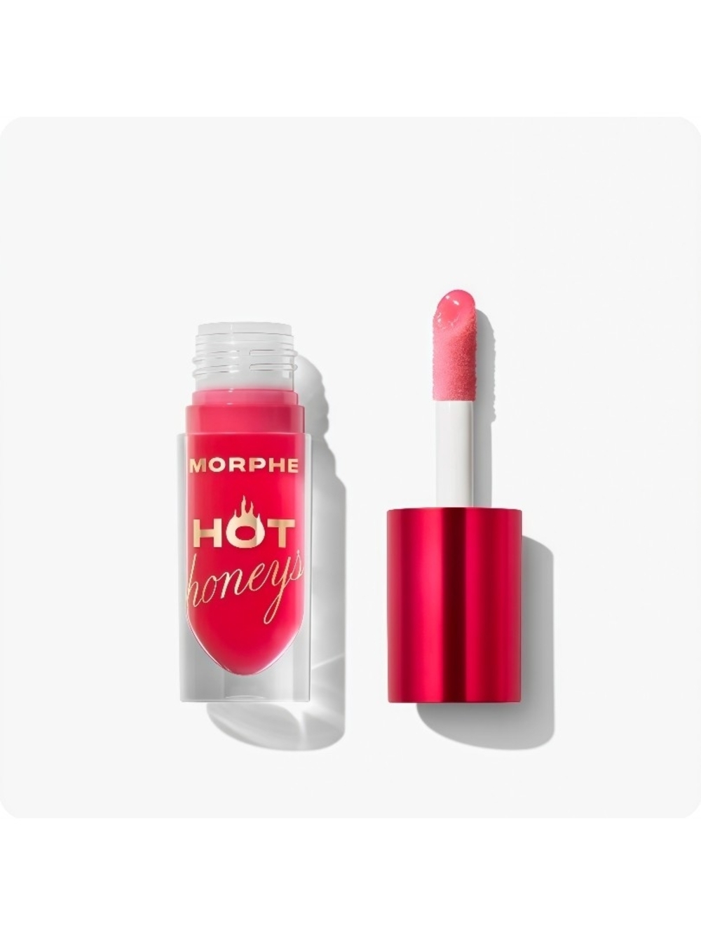 Morphe - Hot Honeys Lip Plumping Oil - Queen Bee (Red)